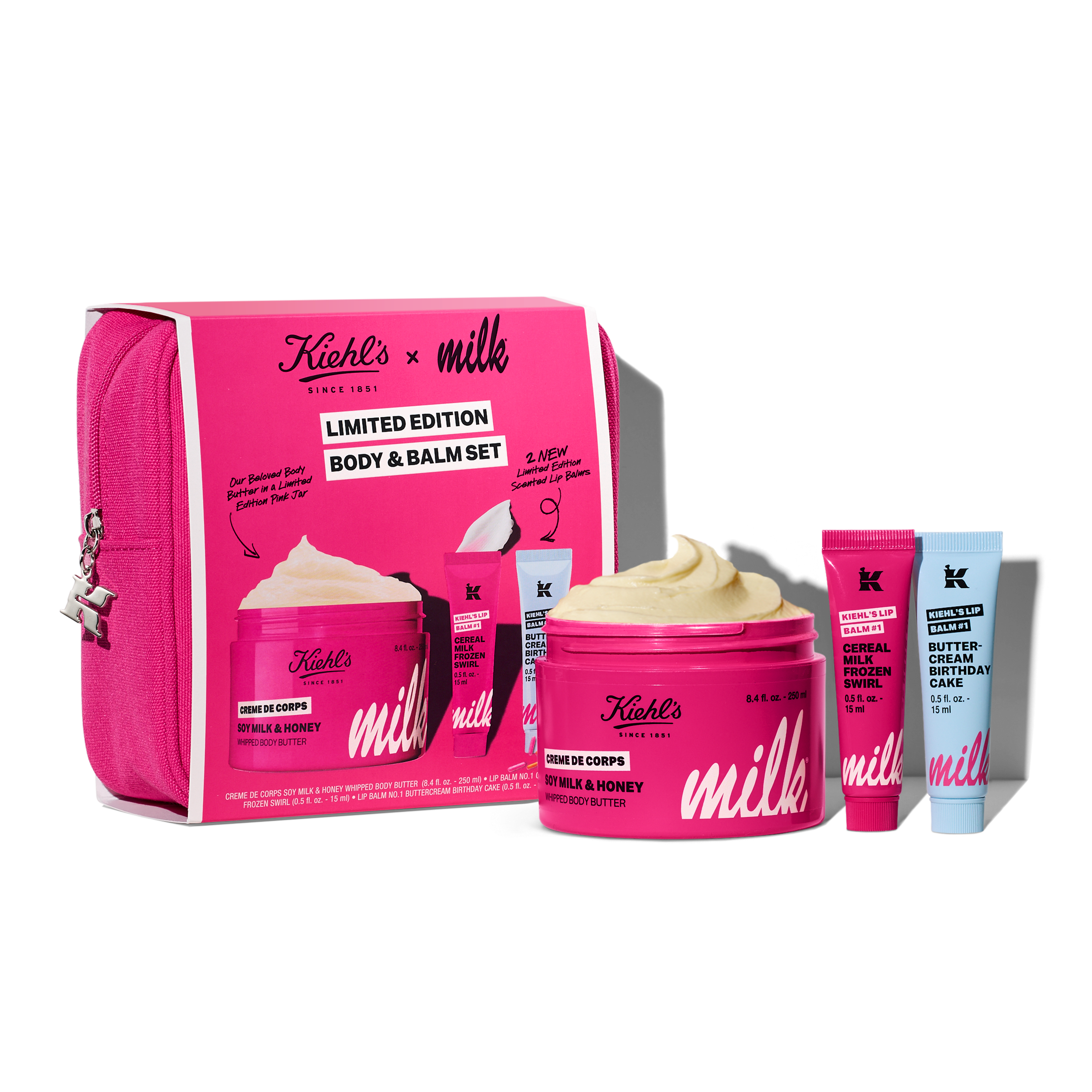 Kiehl's Kiehl&rsquo;s x Milk Bar - Limited Edition Body & Balm Set